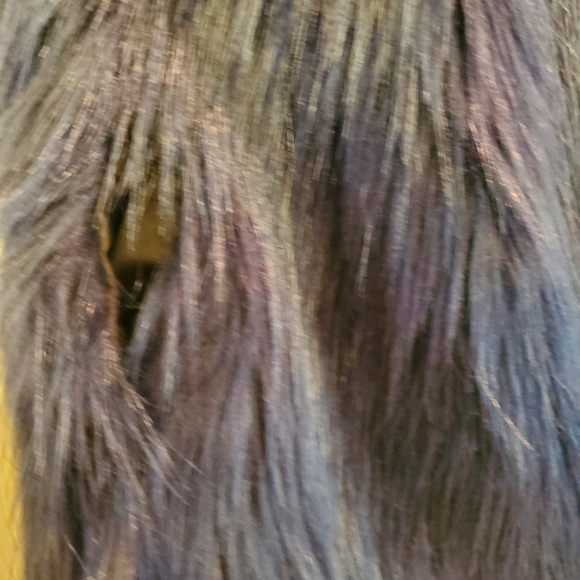 JingPin Fushi faux fur vest with pockets size L - Picture 3 of 7